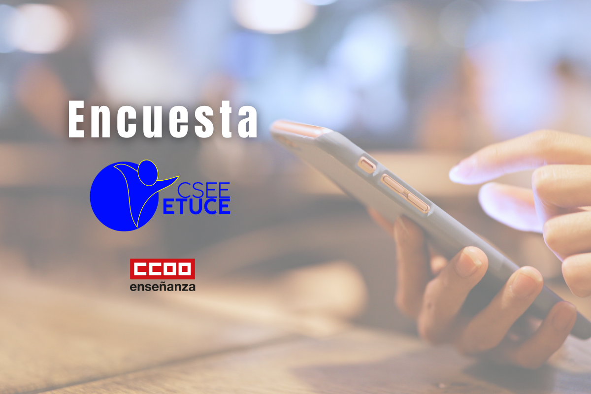 Participa en la encuesta del Comit Sindical Europeo de la Educacin