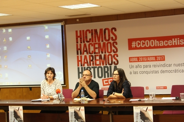 Clausura de las jornadas de accin sindical contra la violencia machista