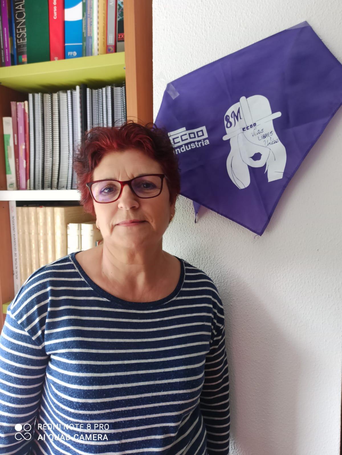Mercedes Carrera Gonzlez, responsable de Igualdad de la Federacin de Industria de Galicia