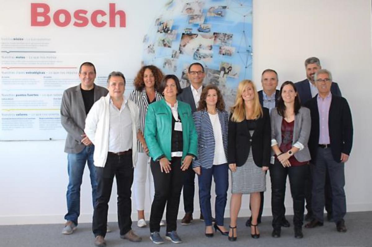Por CCOO Bosch Espaa participaron Felipe Lpez y Yolanda Morn, acompaados de Isabel Rodero e Isabel Fernndez, de CCOO de Industria