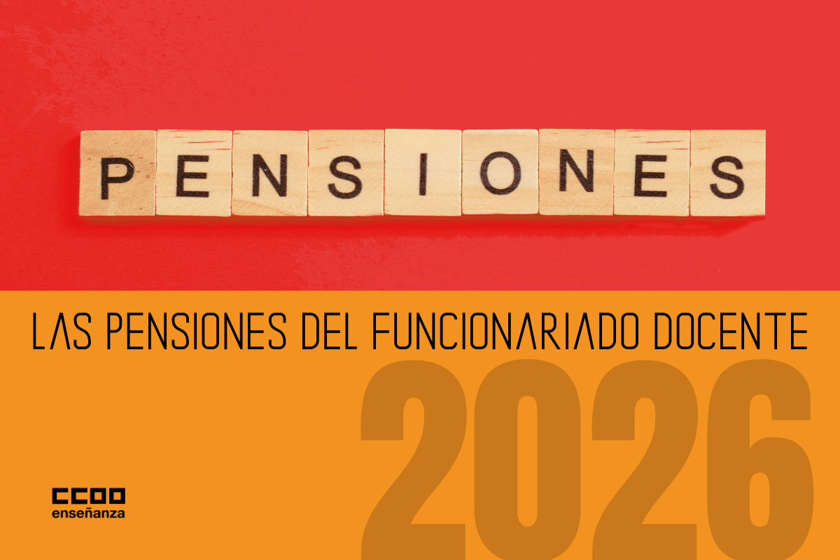 Las pensiones del funcionariado docente 2026