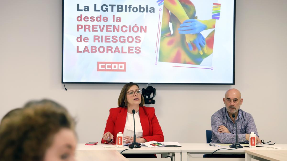Presentación del documento, "La LGTBIfobia desde la prevención de riesgos laborales".
