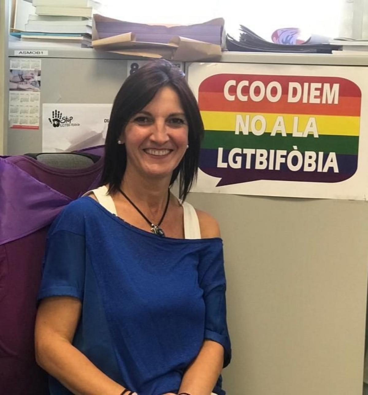 Elisabeth Jimnez, responsable de Mujer e Igualdad de CCOO de Industria Catalunya
