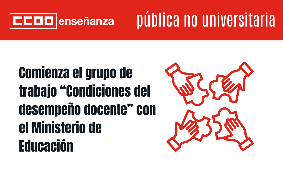 Comienza el grupo de trabajo Condiciones del desempeo docente con el Ministerio de Educacin