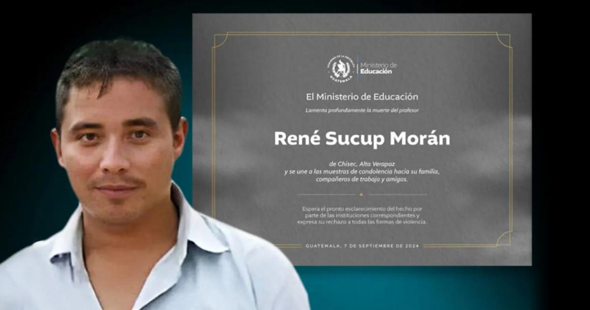 Ren Sucup Morn, dirigente sindical asesinado en Guatemala