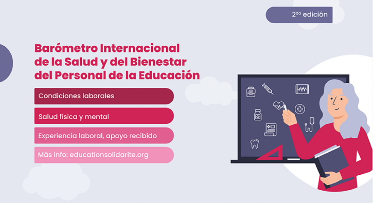 Segunda edición del Barómetro Internacional de la Salud y del Bienestar del Personal de la Educación (I-BEST 2023)