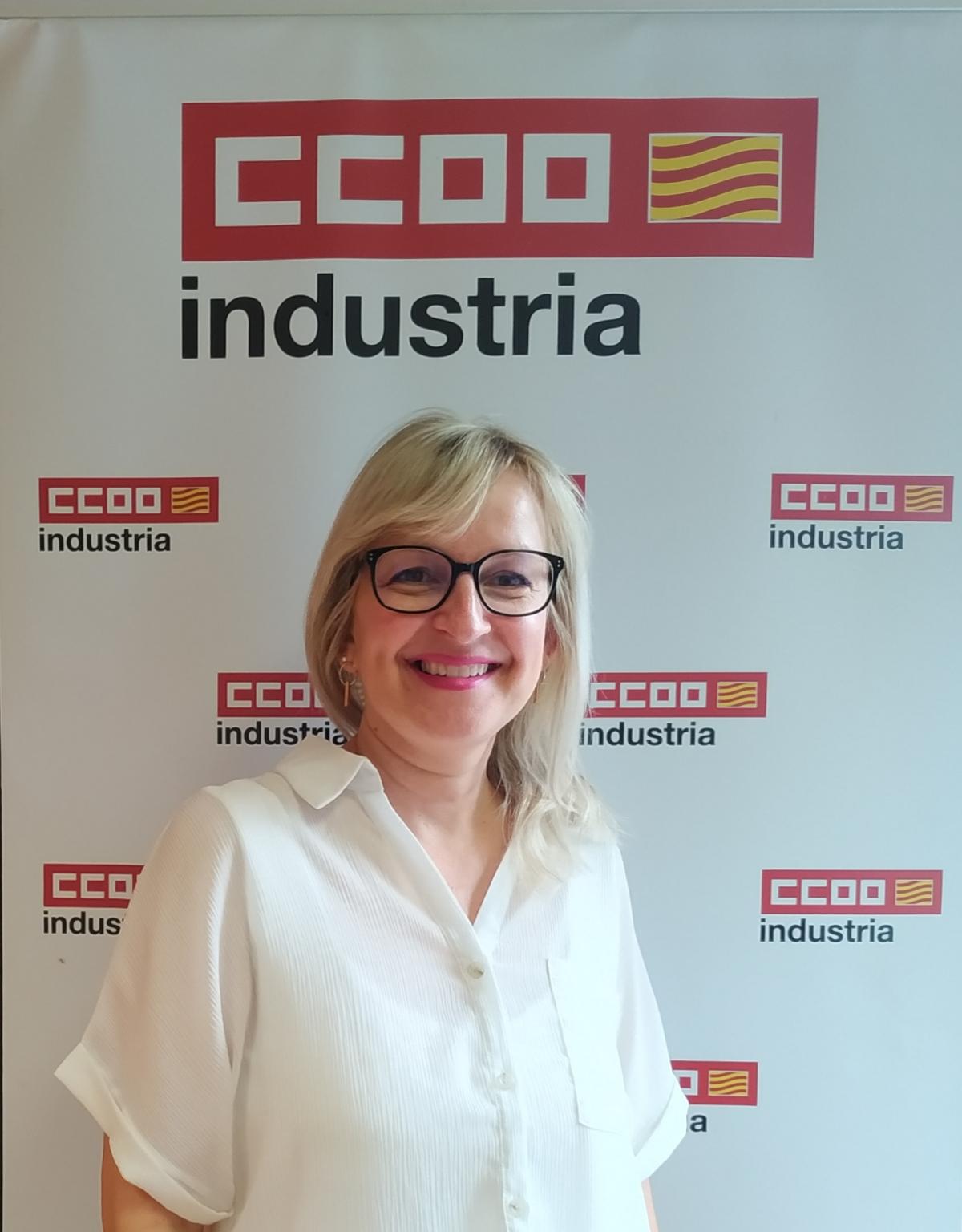 Olga Zamora, responsable de la Mujer e Igualdad de CCOO de Industria de Aragn