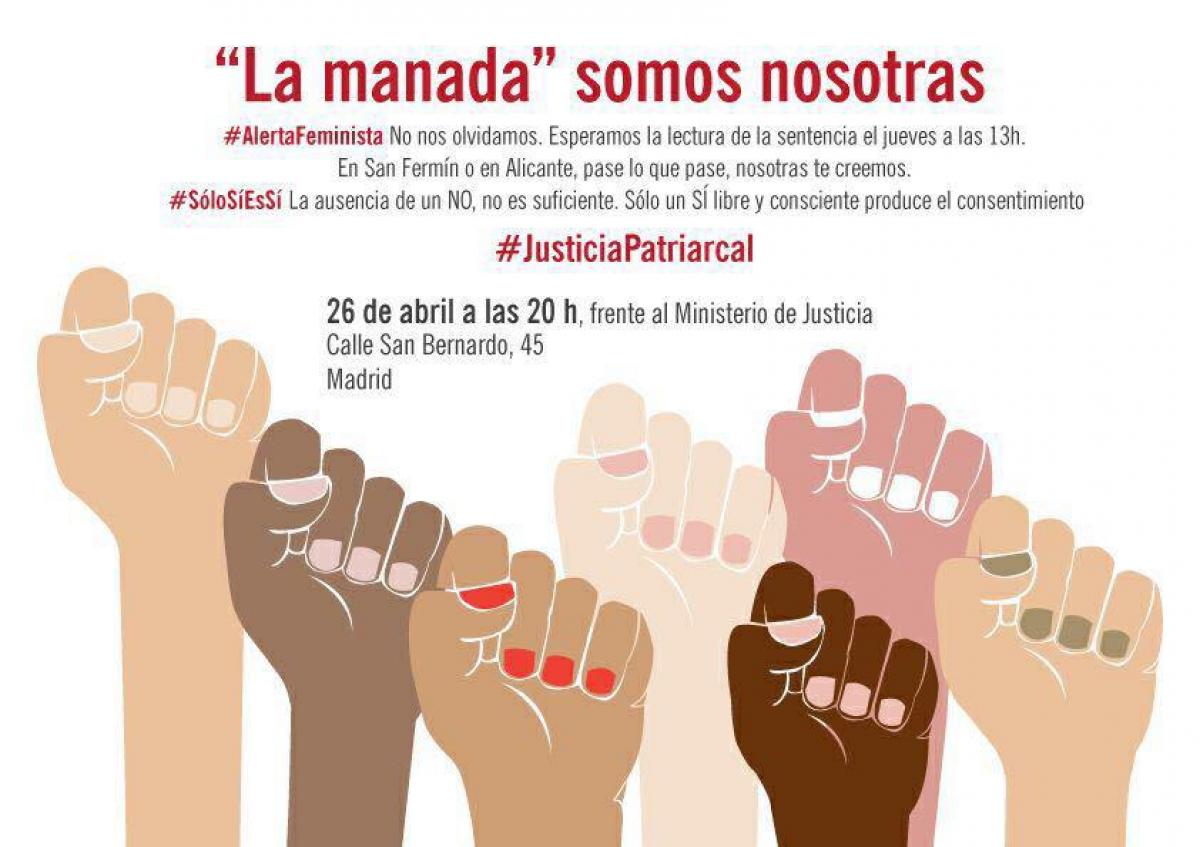 Cartel concentracin Madrid