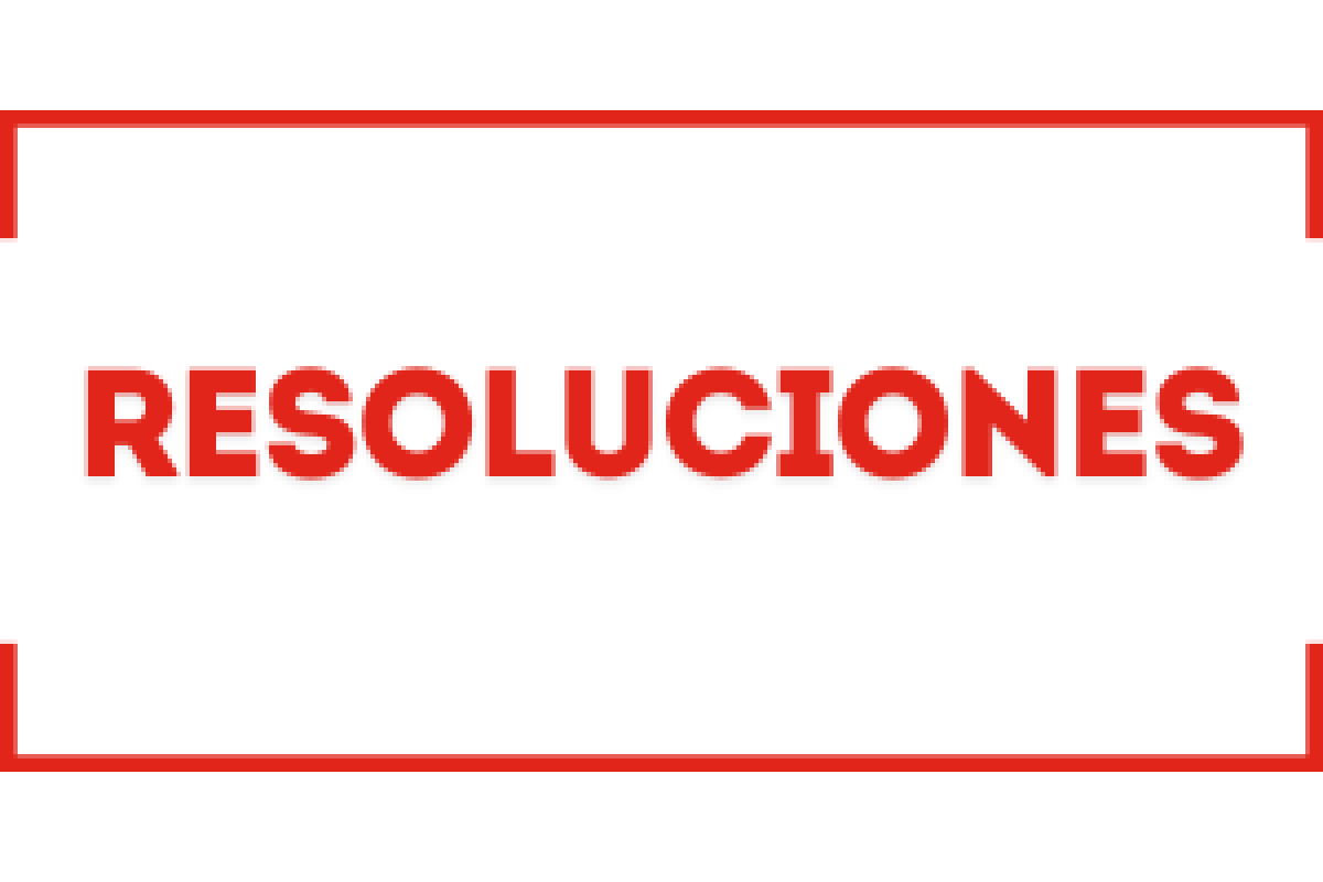 Resoluciones