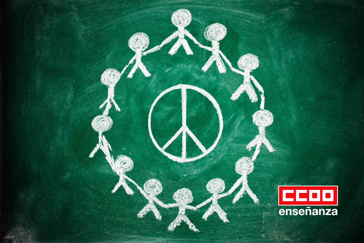 La “no violencia y la paz” tiene que ser parte fundamental del proyecto educativo de los centros
