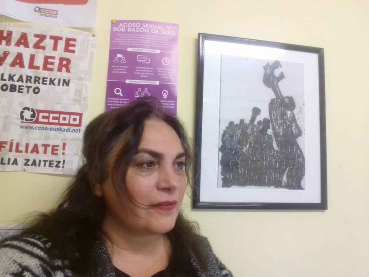 Blanca Merchn Ropero, responsable de Igualdad de la Federacin de Industria de Euskadi